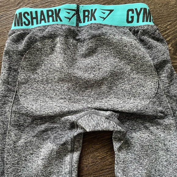 Gymshark Women’s Flex Seamless Leggings Charcoal Grey Contrast Size Small - Picture 7 of 13